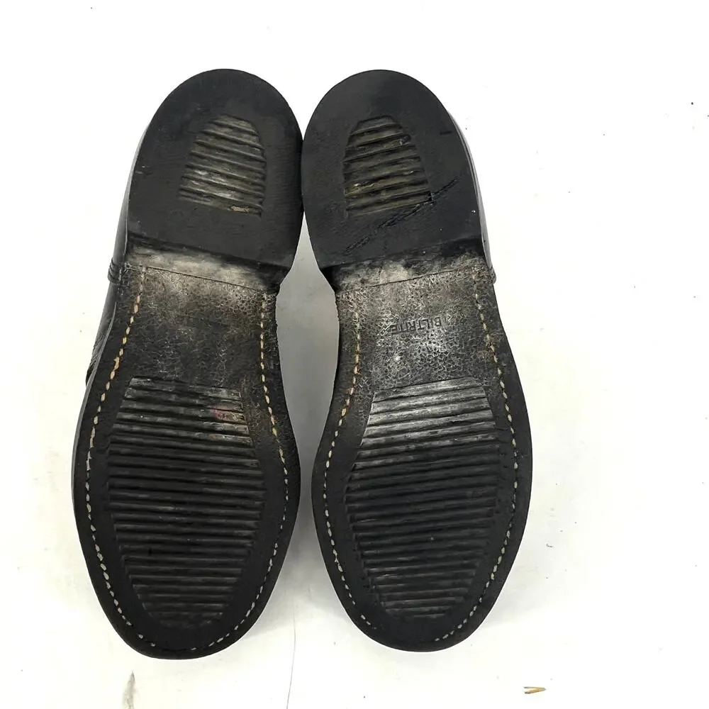 Biltrite Men's Steel Toe EH Chukka Work Leather Black‎ Ankle Boots Sz 5.5W